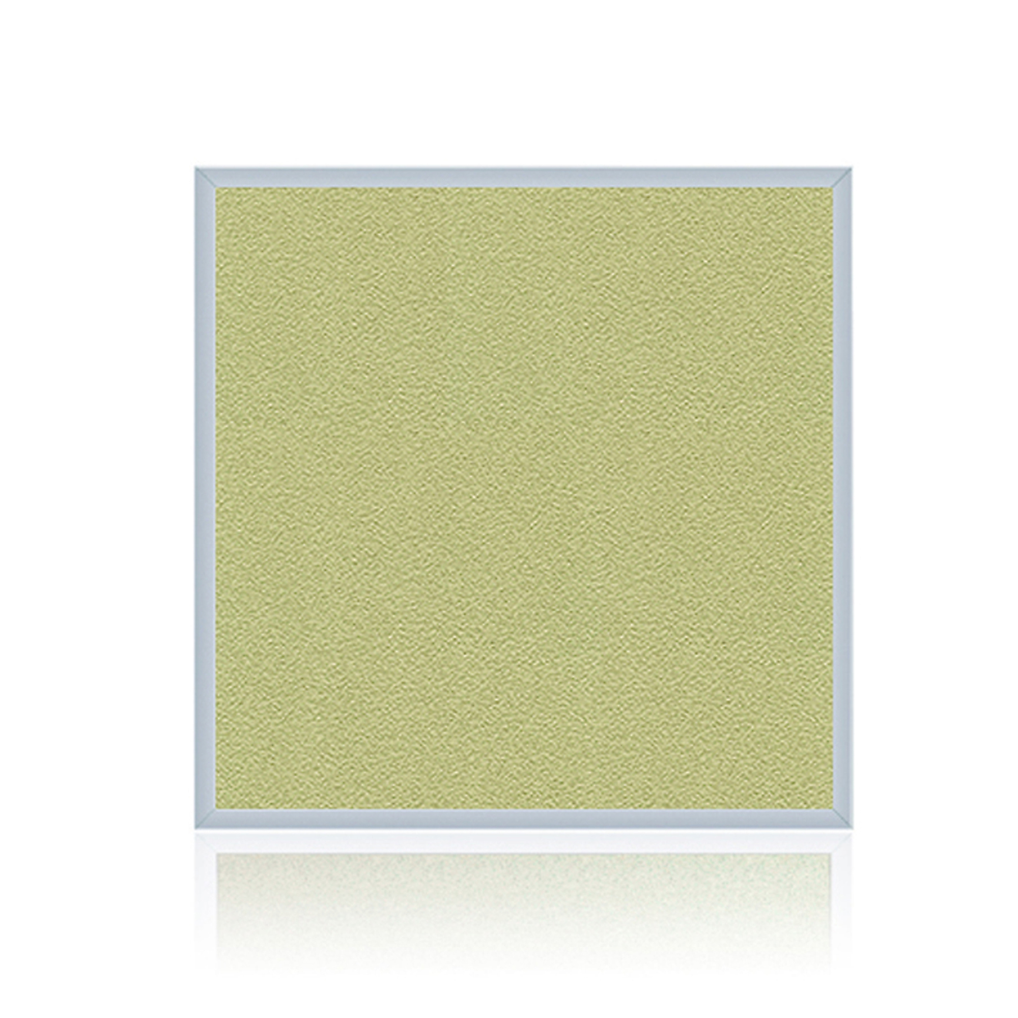 Ghent, Vinyl Bulletin Board w/Alum, 4ft.x4ft., Caramel, Color Finish Brown, Model# AV44-181
